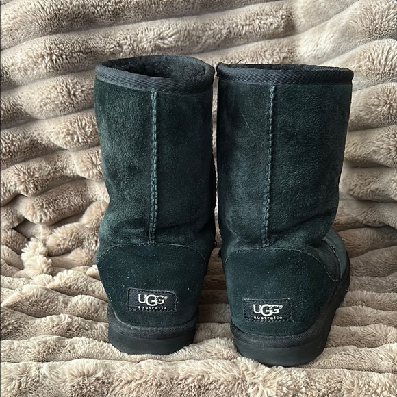 UGG Black Suede Boots - Picture 3 of 7